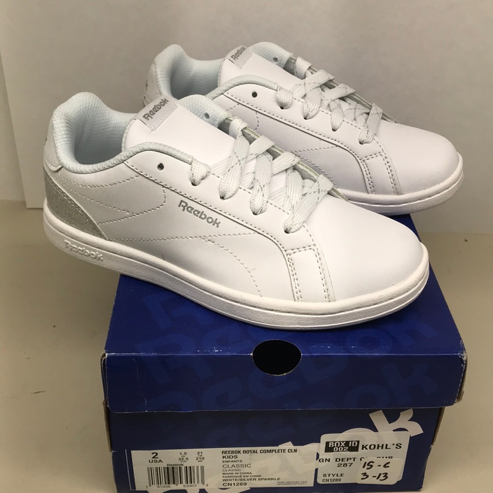 NIB!! Reebok Royal Complete CLN kids